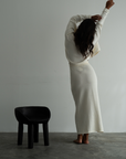 TILDA - CREAM Knit Skirt