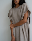 IONE - FAWN Knit Sack Dress