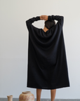 VADA - BLACK Volume Knit Dress