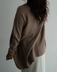 NIAMH - FAWN Oversized Knit Sweater