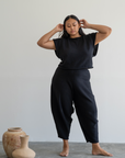 NORA - Black Knit Vest