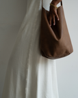 BUCKET - Matte Caramel Tote