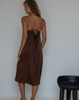 CAMILLE - BURGUNDY Mulberry Silk Slip
