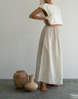 RAE - NATURAL Linen Skirt