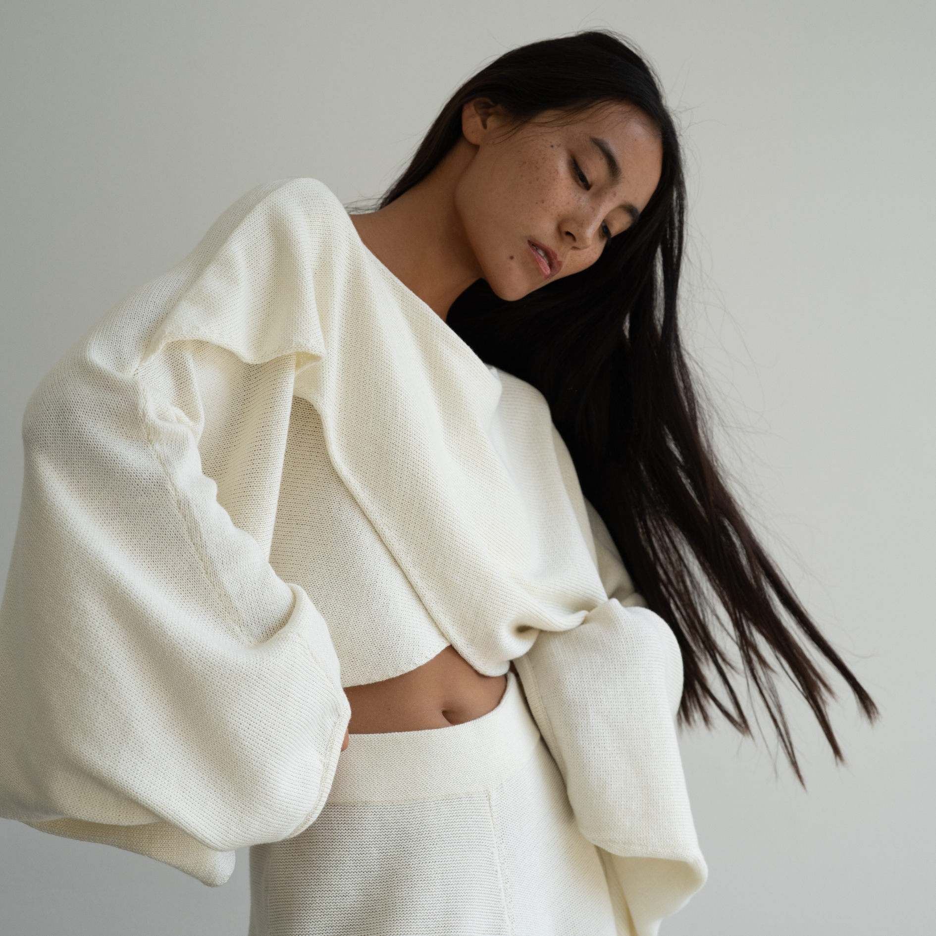 Avy and Co | OPHELIA Knit Cross Sweater – avyandco Avy and Co | OPHELIA Knit Cross Sweater – avyandco