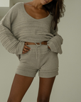 LEON - FAWN Knit Short