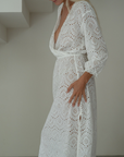 FLORENCE - WHITE Broderie Dress