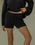 LEON - BLACK Knit Short
