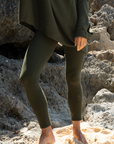 EAMON - OLIVE Knit Pant