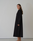 JANE - BLACK Jersey Dress