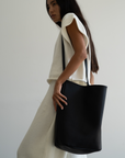 BUCKET - Matte Black Tote