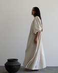 ODETTE - NATURAL Linen Gown