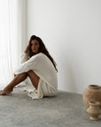 LOLA - CREAM Knit Dress