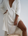 LOLA - CREAM Knit Dress