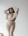 LOTTE - CREAM Knit Top