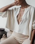 LOTTE - CREAM Knit Top