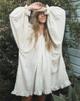 OPAL - BUTTERMILK Smock Dress