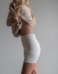 AIRE - CREAM Knit Short