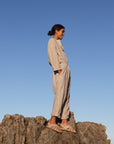 YANG - NATURAL Linen Jumpsuit