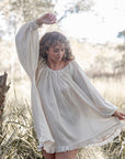 OPAL - BUTTERMILK Smock Dress