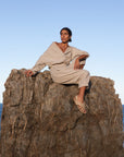 YANG - NATURAL Linen Jumpsuit