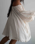 OPAL - BUTTERMILK Smock Dress