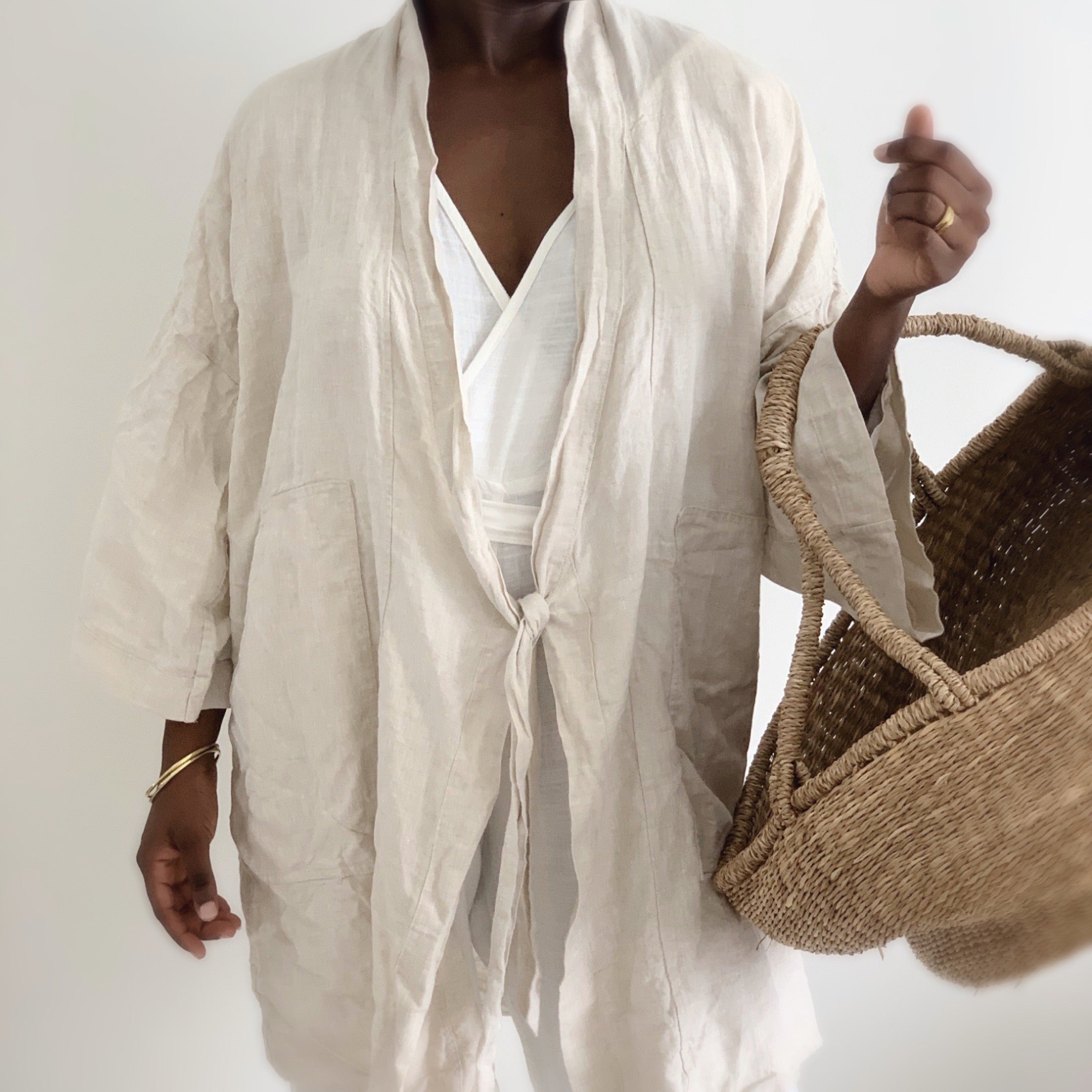 SOKA - Linen Kimono