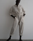 YANG - NATURAL Linen Jumpsuit