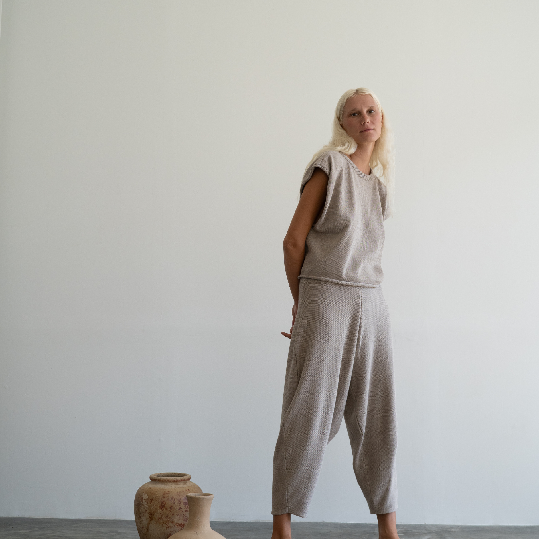 NORA- Fawn Knit Vest