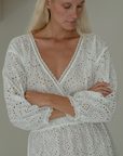 FLORENCE - WHITE Broderie Dress