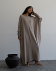 VADA - FAWN Volume Knit Dress