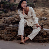 AD - Organic Stripe Jumpsuit