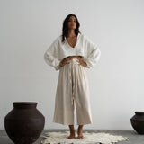 ATILLA - Ochre Check Cascade Pant