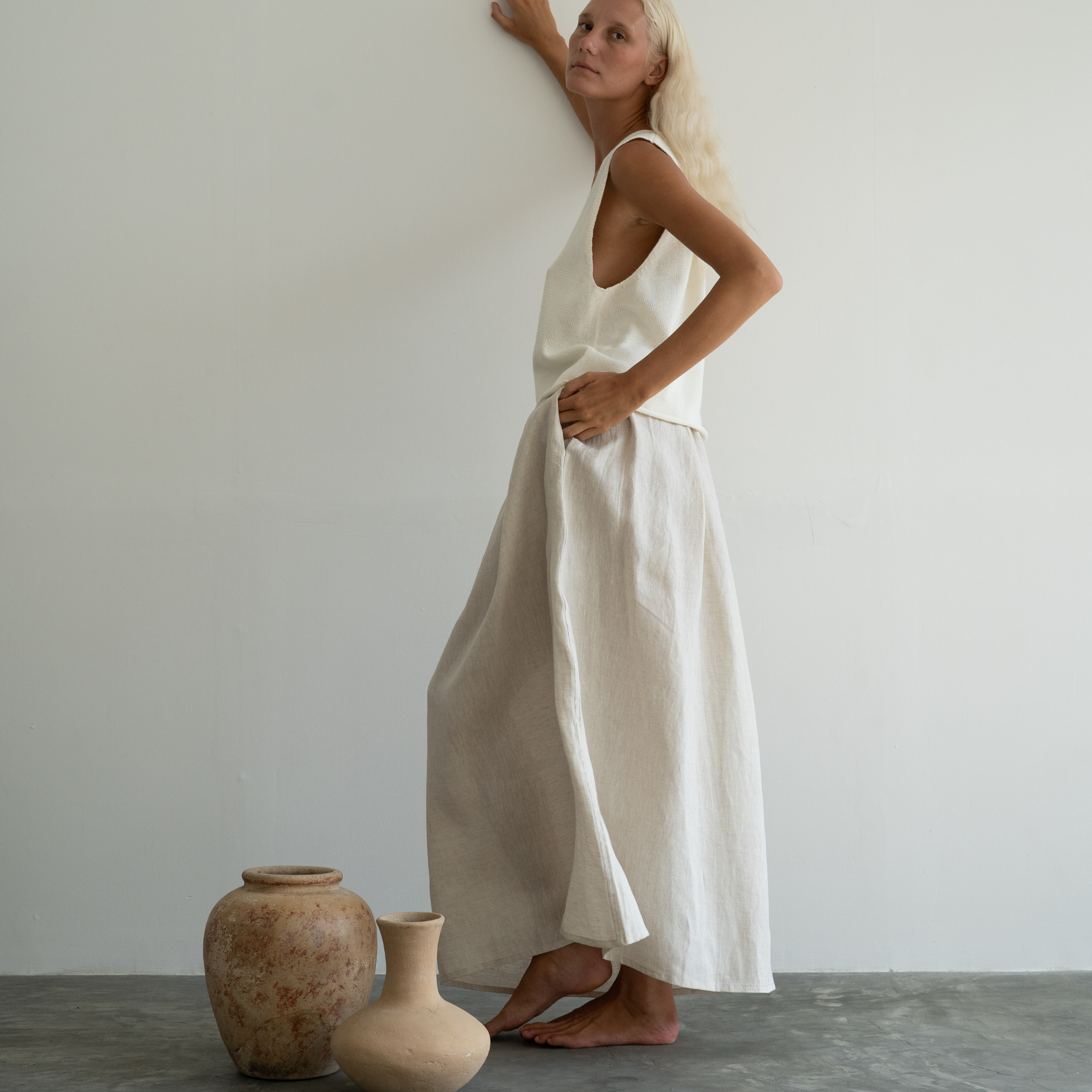 rae linen dress Willow Rae Linen Dress
