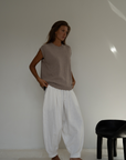 EDITH - FAWN Knit Vest