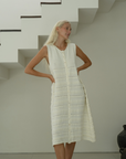 ADELE MIDI - CREAM Knit Dress