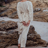 AD - Organic Stripe Jumpsuit