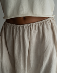 RAE - NATURAL Linen Skirt