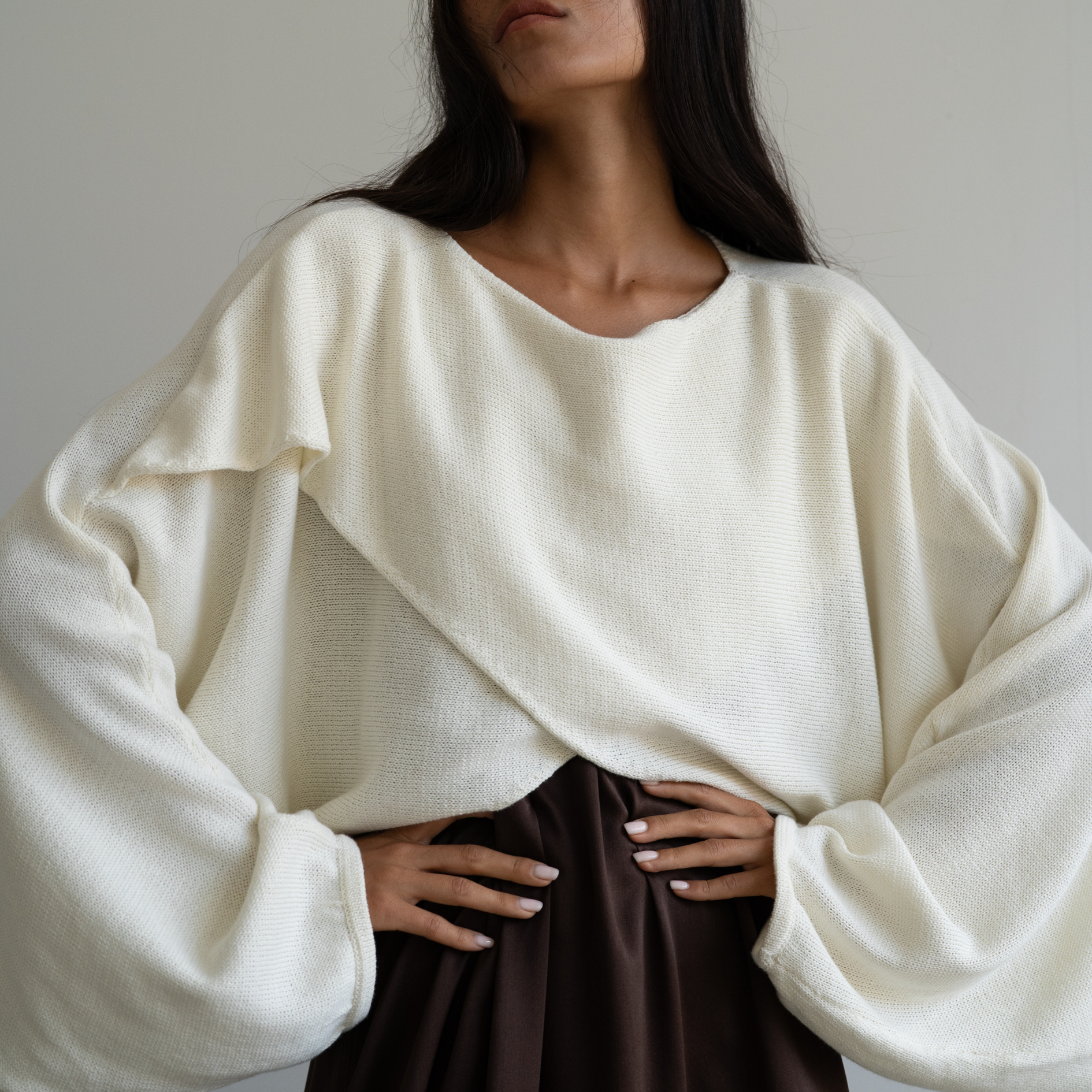 Avy and Co | OPHELIA Knit Cross Sweater – avyandco Avy and Co | OPHELIA Knit Cross Sweater – avyandco