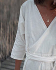 AD - WHITE Linen Jumpsuit