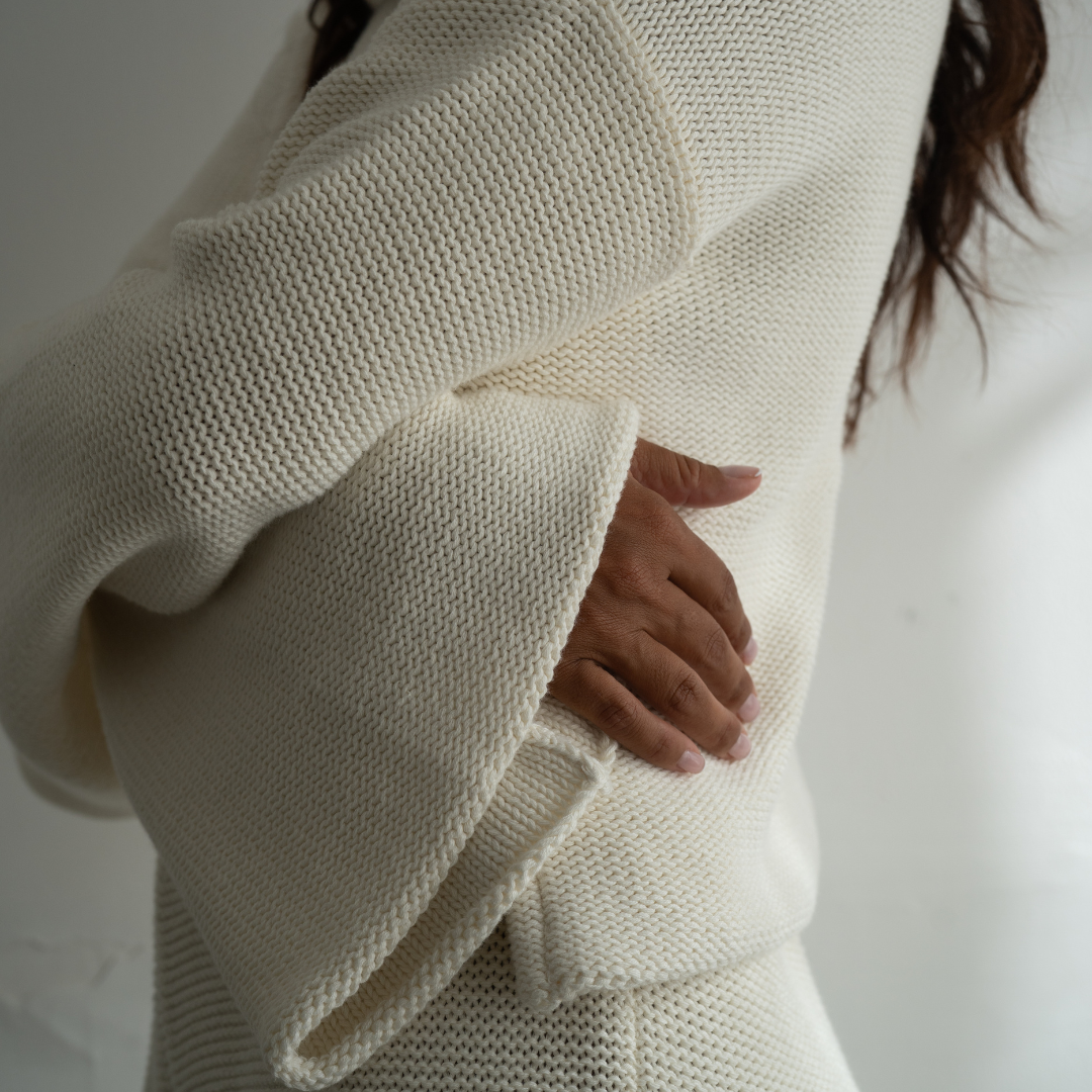 AVAR - CREAM Chunky Knit Sweater