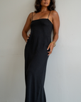 YVONNE - BLACK Knit Maxi