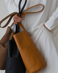 THE CYLINDER BAG - MUSTARD