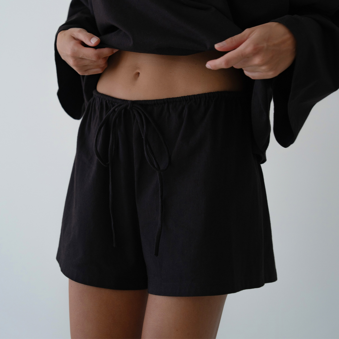 FRED - BLACK Jersey Short