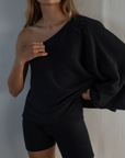 ZAZI - BLACK Asem Knit Top