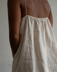 PIA MINI - NATURAL Linen Dress