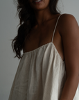 PRE-ORDER PIA - NATURAL Linen Dress