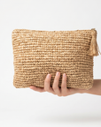 Rattan Woven Clutch