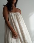 PRE-ORDER PIA - NATURAL Linen Dress