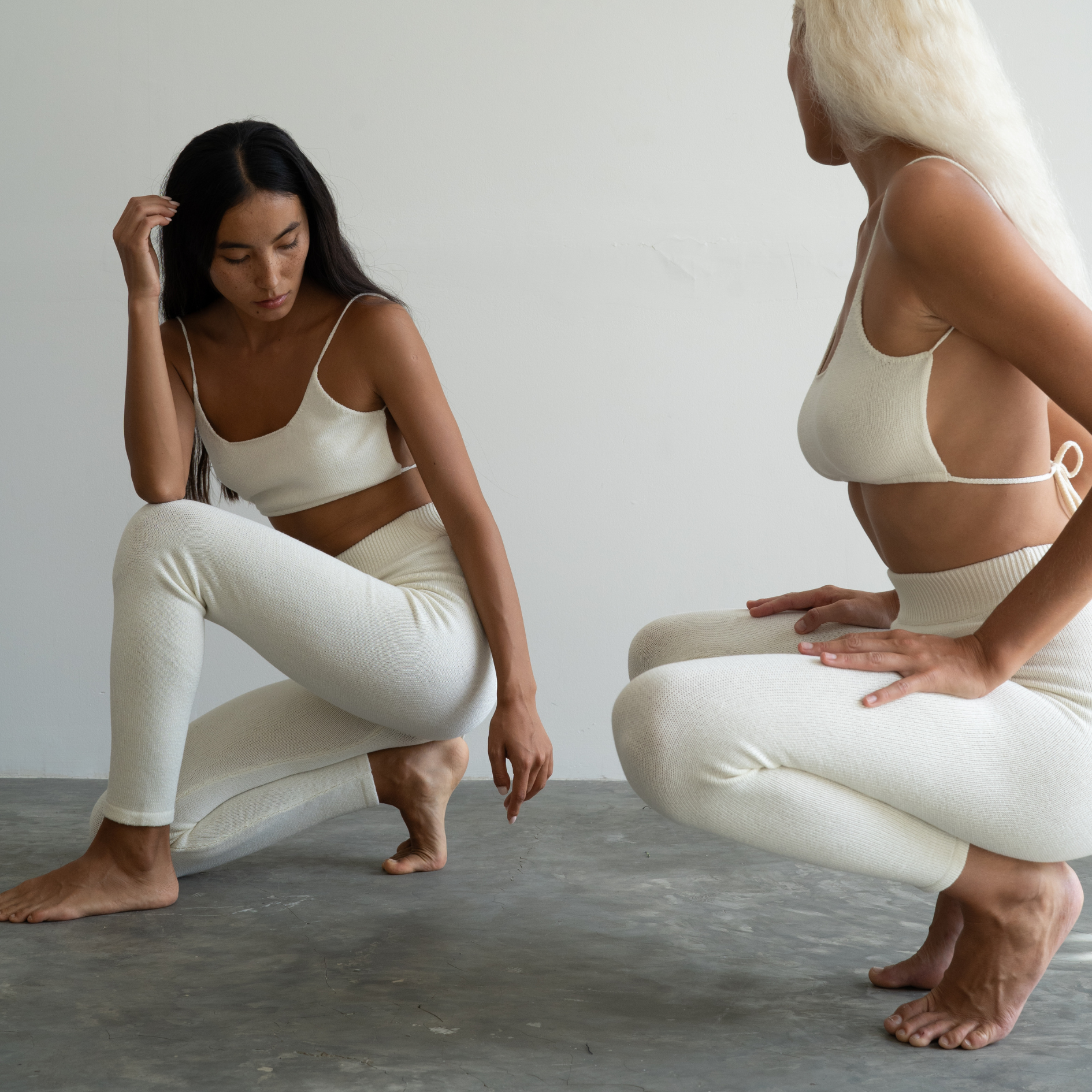 EAMON - CREAM Knit Pant